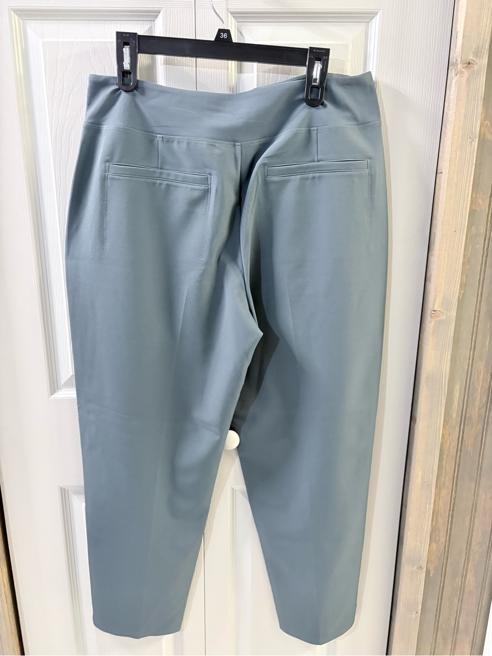 NWT Athleta Endless Pantalon High Rise Pant 14 blue gray 27” inseam - Picture 3 of 9